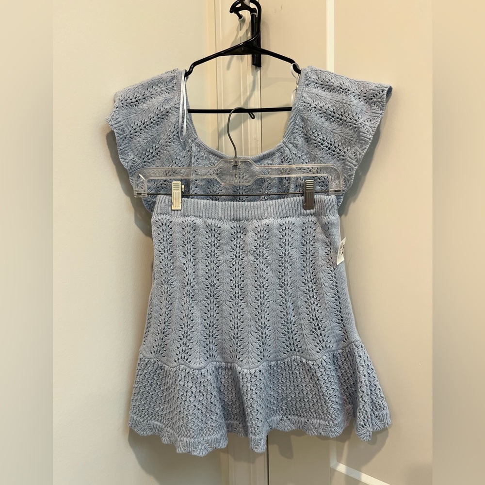 NWT Freshman 1996 - Blue Knit Set (S)